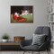 Uninvited by Lucia Heffernan 30-in. W x 23-in. H. Canvas Wall Art Print Framed in Bronze
